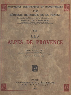 cover image of Les Alpes de Provence